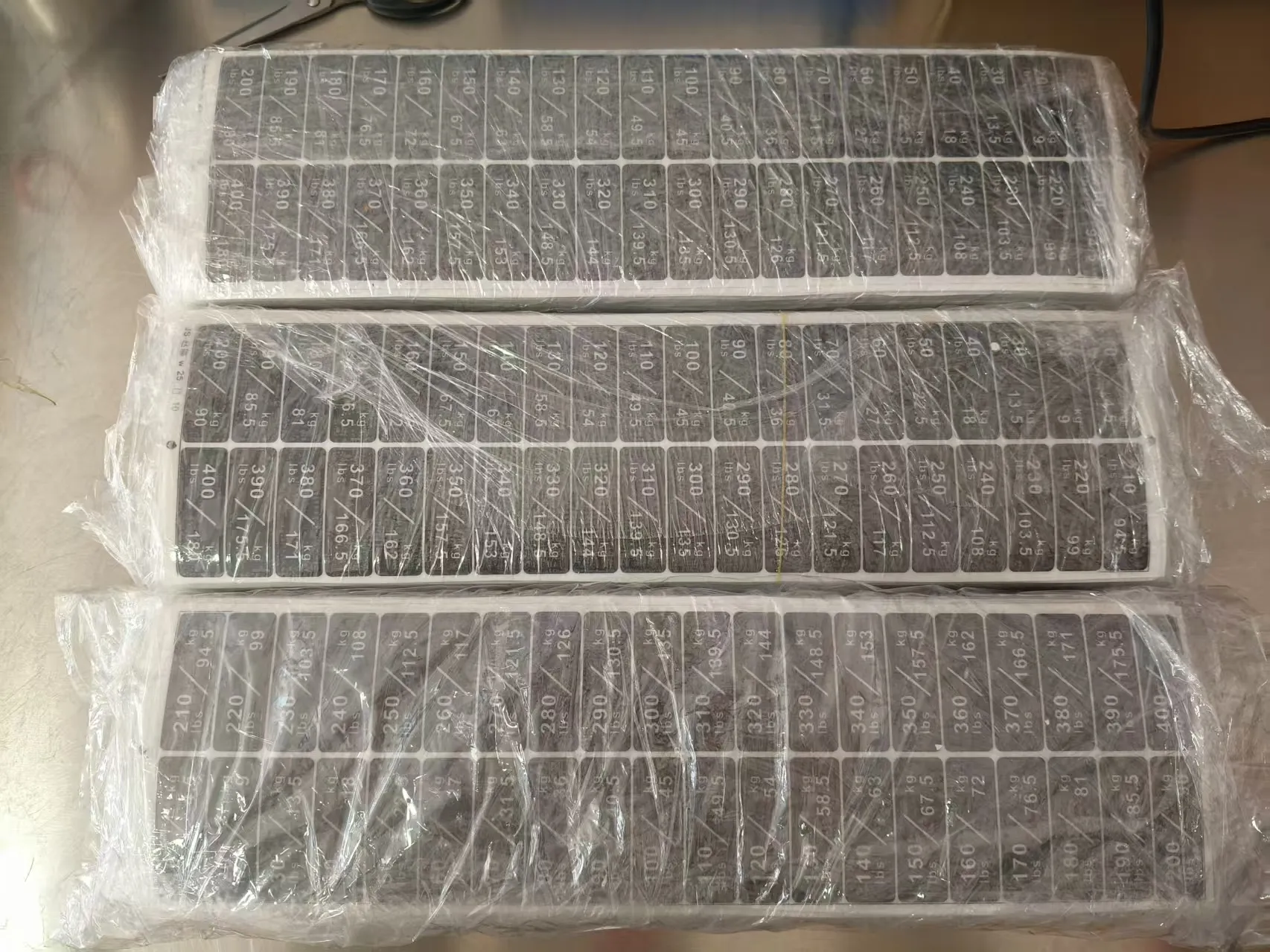 JOJO ప్యాక్ జిమ్ సామగ్రి ప్లాస్టిక్ స్టిక్కర్