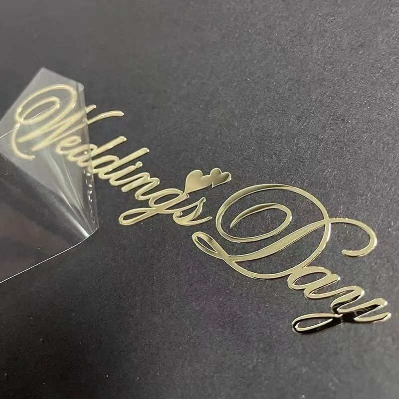 UV మరియు మెటల్ బదిలీ స్టిక్కర్ల మధ్య వ్యత్యాసం