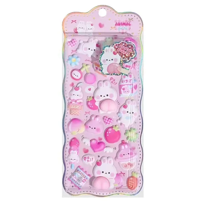 3D స్క్విషీ బట్ స్టిక్కర్లు