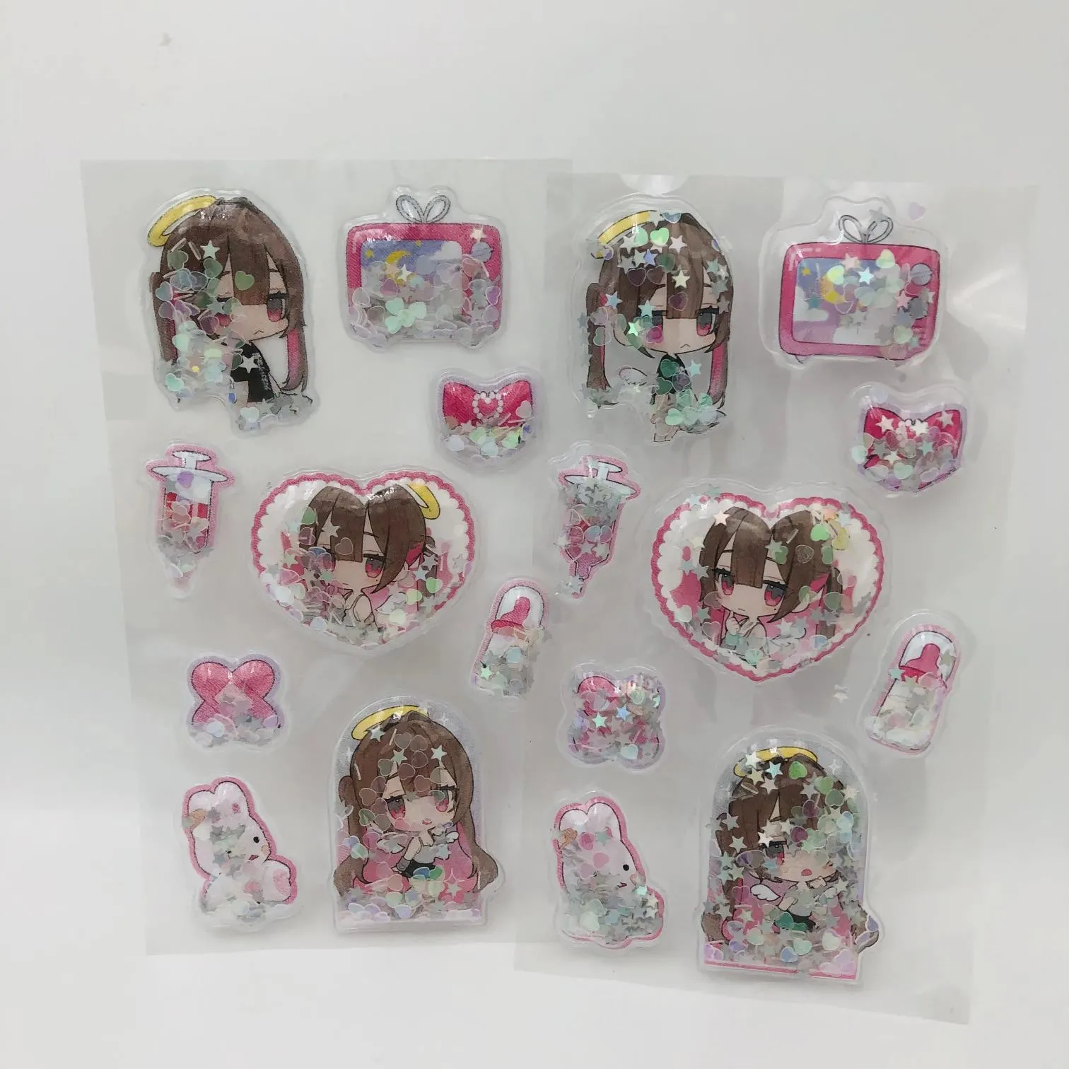 సీక్విన్స్ షేకర్ స్టిక్కర్లు