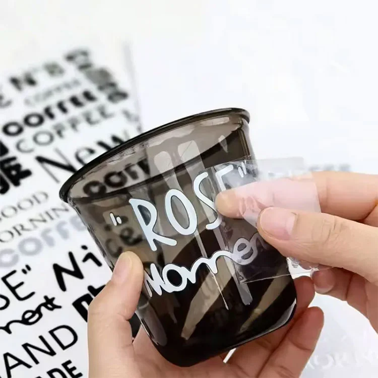 UV బదిలీ కప్ స్టిక్కర్లు